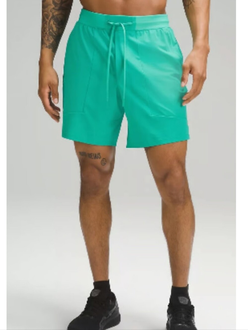 Lululemon License to Train Linerless Activewear Shorts Mens Med